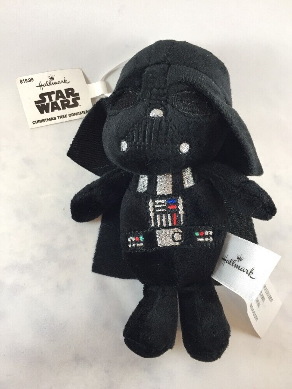 NEW Darth Vader Hallmark Ornament Plush Star Wars Christmas Ornament Disney